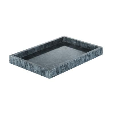 Dark Grey Marble Tray