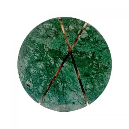 Marble Cheese Board with Copper Lines