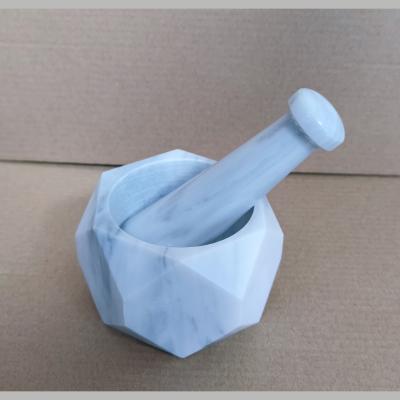 Marble Mortar and Pestle