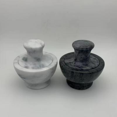 Marble Mortar and Pestle