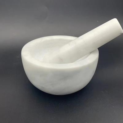 Marble Mortar and Pestle