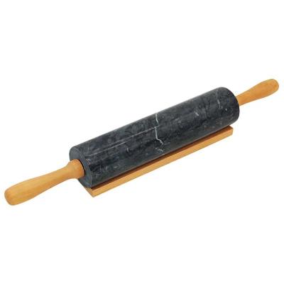 Marble Rolling Pin With Wood Handles