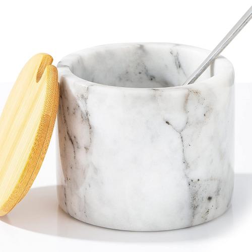Marble Salt Celler/Storage Jar