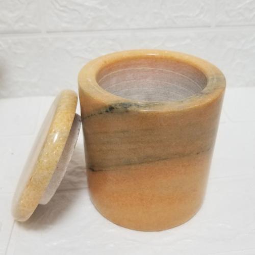 Marble Salt Celler/Storage Jar