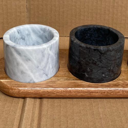 Marble Salt Celler/Storage Jar