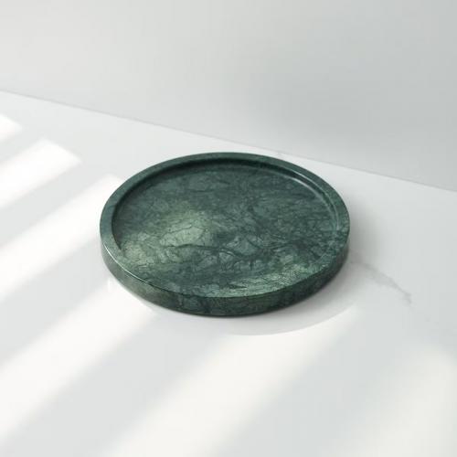 Round Marble Tray