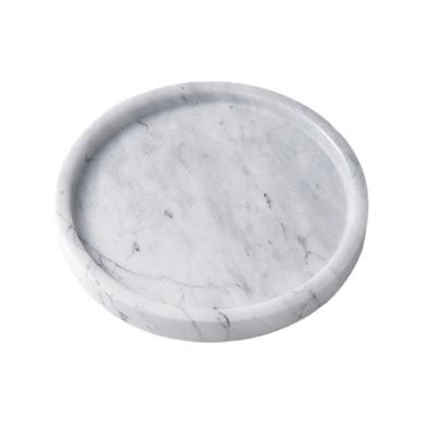 Round Marble Tray